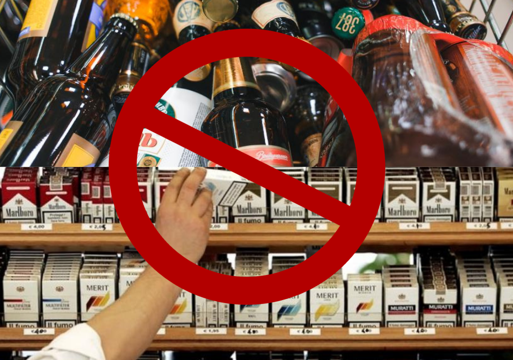 В россии запретили продажи. Алкогольная продукция и табачные изделия. Контрафактная алкогольная и табачная продукция. Реализация алкогольной продукции. Запрет продажи табачных изделий.