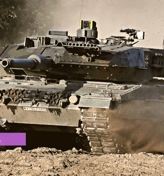 Германия отправит в Украину танки Leopard.