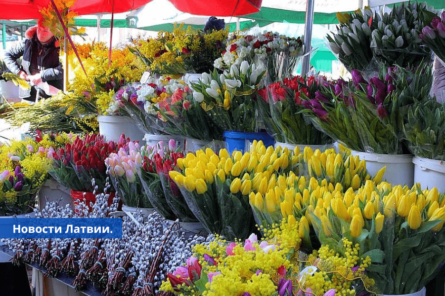 Торговцы: цены на цветы в Латвии за год выросли на 25-30%.