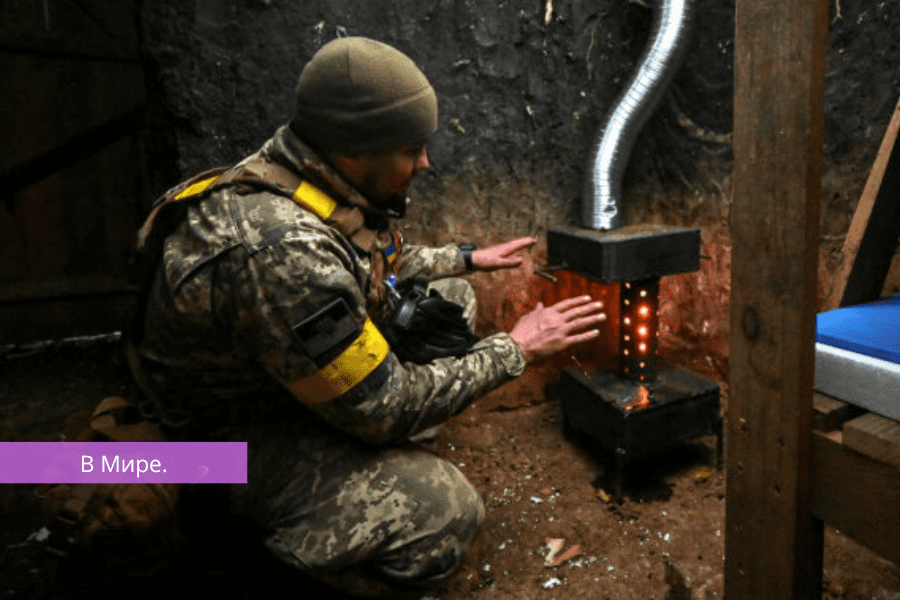 Воюющий в Украине латвиец некоторые латвийские окопные свечи сделаны неправильно.