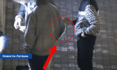 Daugavpilī jaunieši nozaga telefonu, pēc 5 minūtēm tika aizturēti (video)