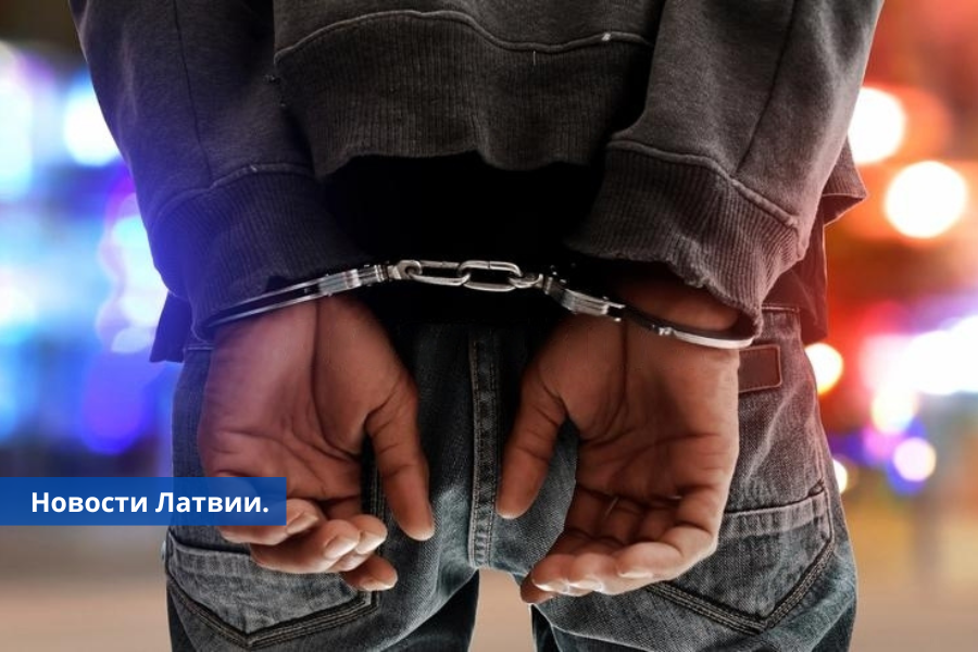 ВИДЕО: в Латвии полиция задержала главу банды автоугонщиков.