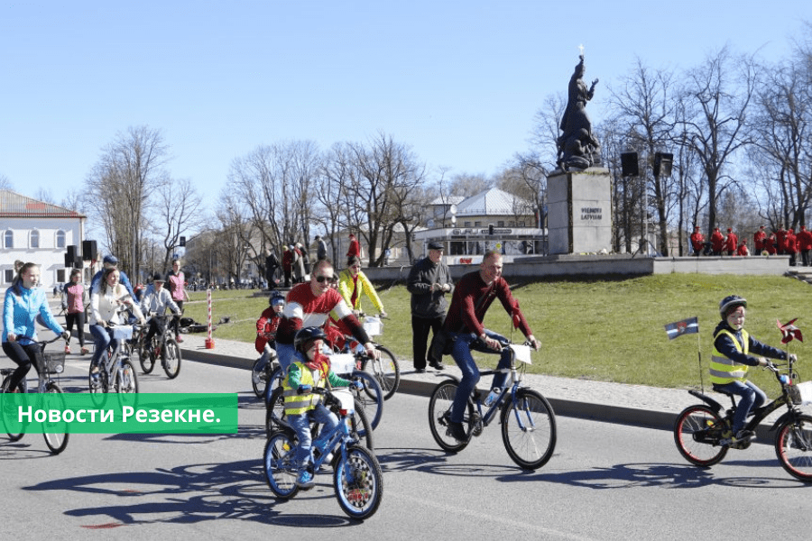 Резекне 4 мая пройдут велозаезд и заезд Свободы.