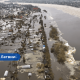 Екабпилсскому краю выделено почти 900 000 евро на ликвидацию последствий наводнения.