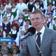 Речь президента Латвии Эдгара Ринкевича в завершение Праздника песни и танца.