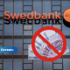 Swedbank прекратит денежные переводы в страны высокого риска.