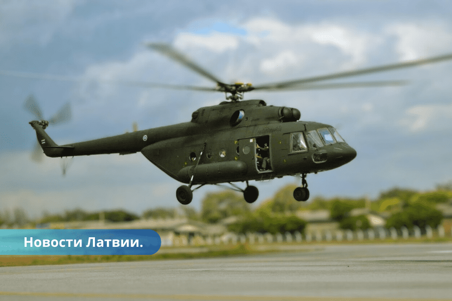 Latvija Ukrainai piegādājusi vēl vienu helikopteru