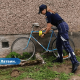 Полиция провела в Латгалии мероприятия по предотвращению велосипедных краж.