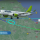 У самолета airBaltic в воздухе возникли неполадки и он вернулся в Ригу.