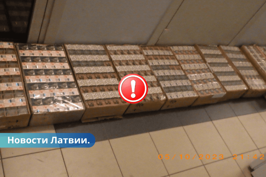 Kravas vilcieni no Baltkrievijas veda 175 000 kontrabandas cigarešu.