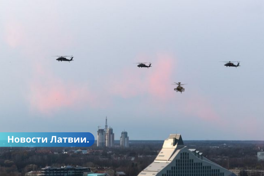 Latvija no ASV iegādāsies 4 militāros helikopterus.
