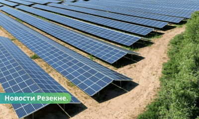 Rēzekne 45 miljoni eiro saules paneļu parka izveidei uzņēmuma vajadzībām.