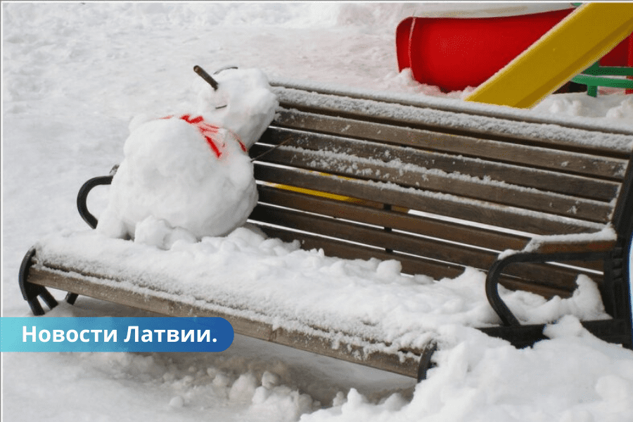 Прогноз в конце ноября в Латвии ожидается снежный покров более 10 см.