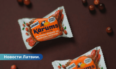 Созданный народом Латвии в продажу поступил новый творожный сырок Kārums.