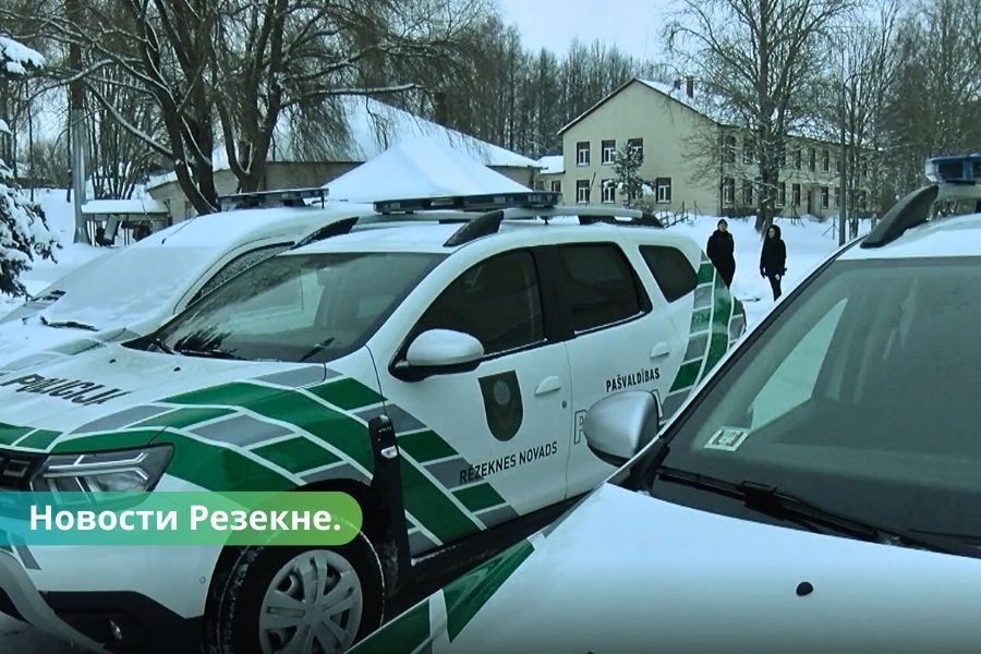 Новая муниципальная полиция Резекненского края активно работала первую неделю.