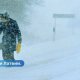 Синоптики предупредили о снежной буре в Латвии.