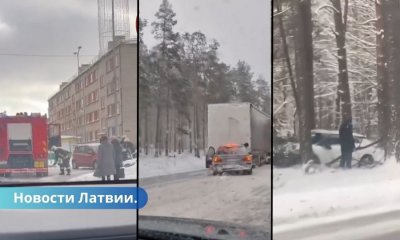 ВИДЕО сильный снегопад усложнил жизнь водителям за сутки произошло 190 ДТП.