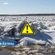 Объявлено красное предупреждение уровень воды в Даугаве поднимается.