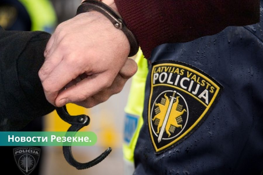В Резекне задержан представителя организованной преступной группы, изъяты наркотические вещества.
