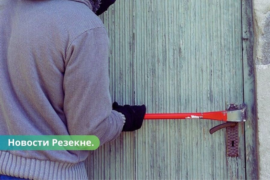 В Резекненском крае совершены кражи из дачных домиков.