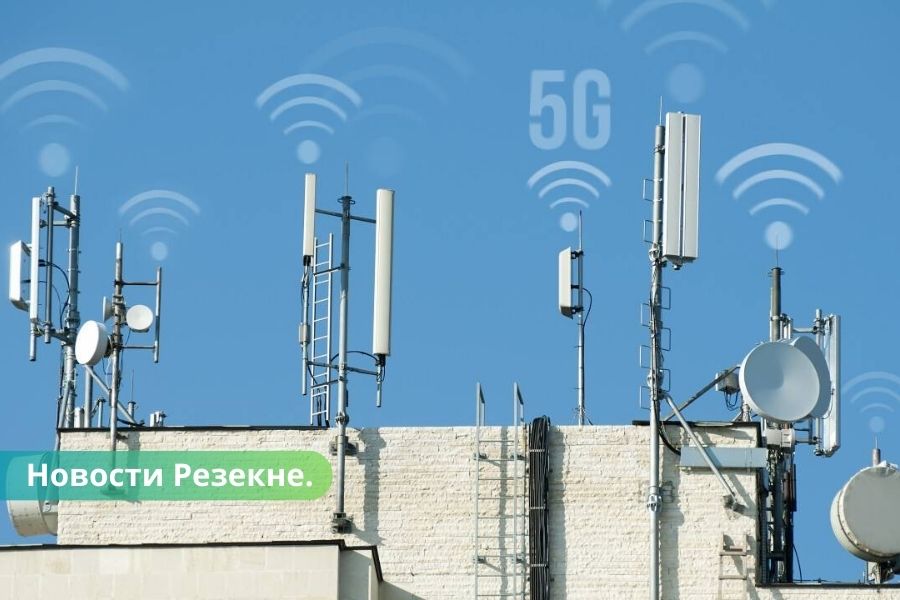 5G в Резекненском крае установлена новая базовая станция.