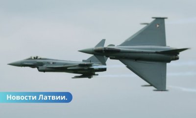 Латвия перенимает патрулирование воздушного пространства стран Балтии.