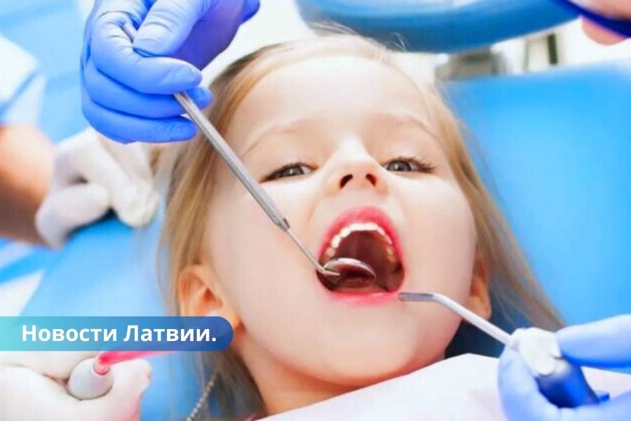 Стоматологи рассказали о здоровье детских зубов в Латвии