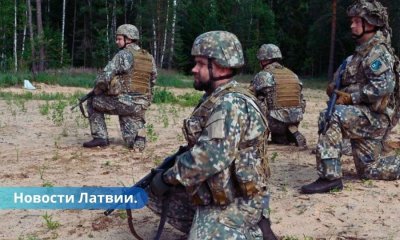 Военная подготовка латвийская армия приглашает откликнуться граждан.