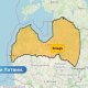 Оранжевое предупреждение в понедельник в Латвии ожидается ветер и метель.