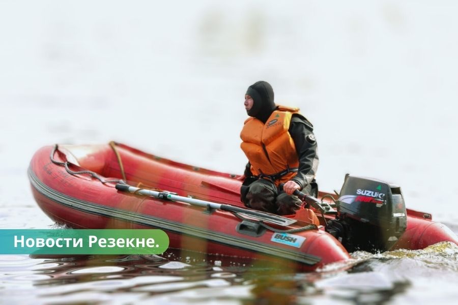В субботу в Резекненском крае спасли двух человек, тонувших в озере.