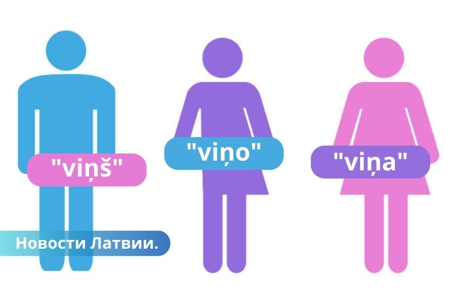 Viņo начались дискуссии о том, как обозначать третий пол в латышском языке.