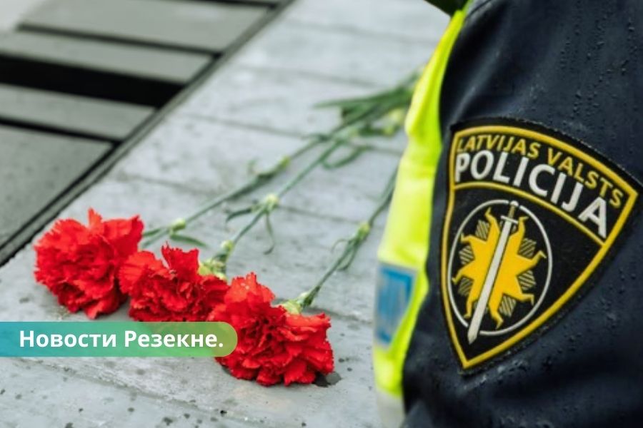 В Резекне задержан мужчина за возложение цветов к демонтированному памятнику Алеша.