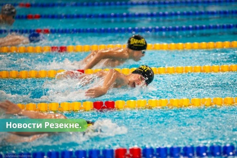 ФОТО достижения пловцов ДЮСШ в Валмиере.