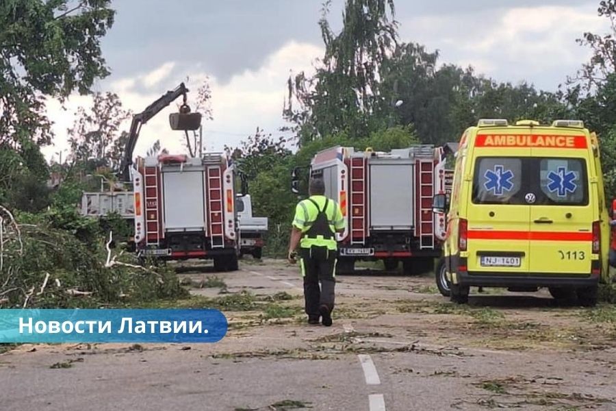 В Даугавпилсе подсчитали ущерб от бури. Сколько