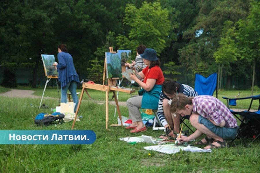 В Вилянах состоится заключительная выставка художественного пленэра.