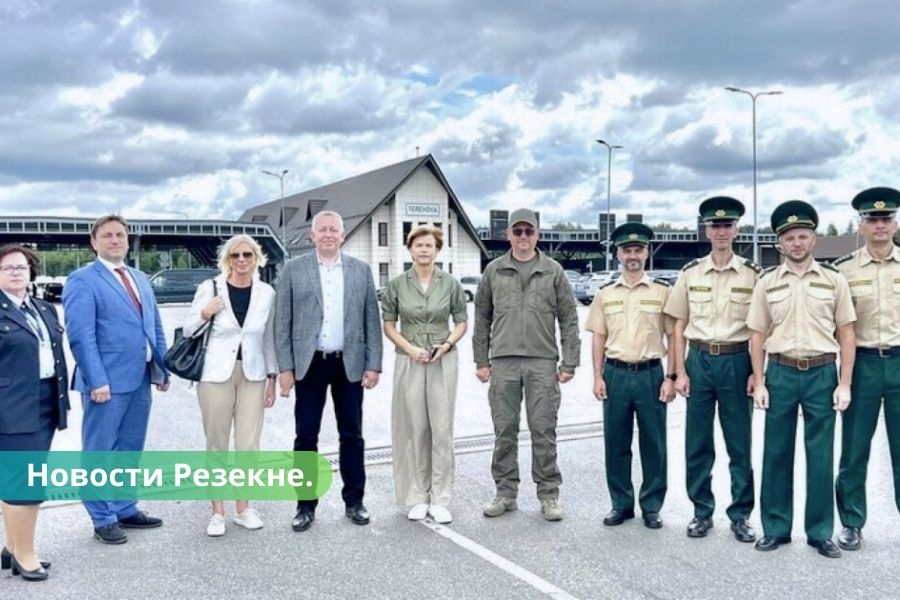 Глава МИД посетила Латгалию и Резекне.