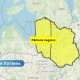 Синоптики предупреждают о грозе с сильными ливнями в восточной части Латвии