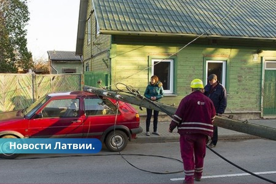 У 11 000 потребителей сети Sadales tīkls все еще нарушено электроснабжение.