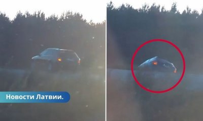 ВИДЕО ⟩ угнал авто, убегая от полиции на скорости 180 км/ч попал в аварию.