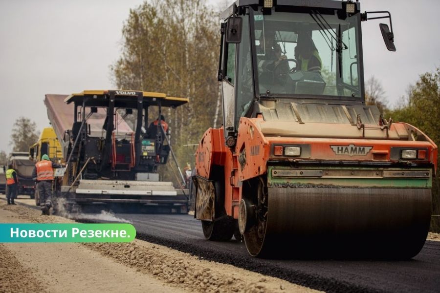 В Резекненском крае начат проект перестройки муниципальных дорог.