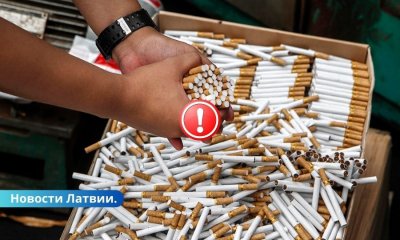 Латвия становится крупнейшим нелегальным рынком поддельных сигарет.