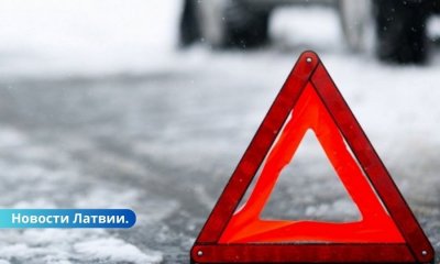 "Черный день" на дорогах Латвии: 109 ДТП, двое погибших.