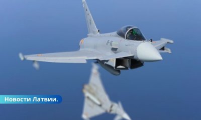 Российские военные самолеты снова обнаружены у границ Латвии.