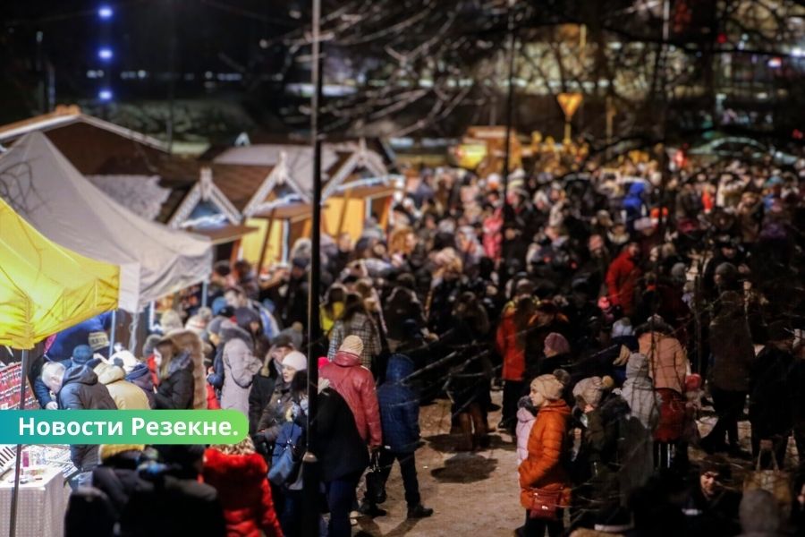 Резекне: в Фестивальном парке состоится Рождественская ярмарка! Когда?