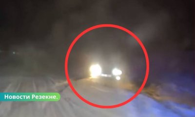 Видео ⟩ погоня в Резекненском крае: полиция задержала пьяного водителя.