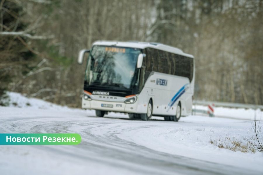 Рейсы из Алуксне в Резекне по выходным не возобновятся.