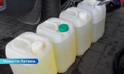 Полиция в Лудзе пресекла деятельность двух нелегальных точек продажи топлива.