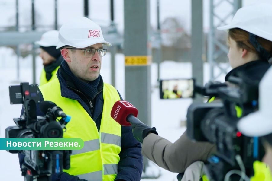 ВИДЕО: подстанция "Резекне" отключается от единой энергосистемы России.