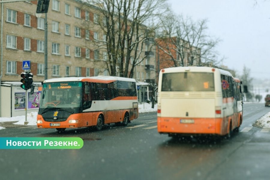 Резекне: с 1 марта повысится стоимость проезда.