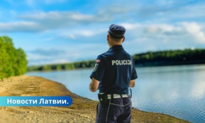 ВИДЕО: в Даугаве обнаружено тело мужчины с гирями, прикреплёнными к рукам.